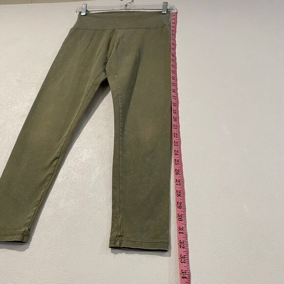 Aerie Chill Play Move Olive Leggings Women’s Medium | High Rise Soft Activewear - Picture 5 of 6